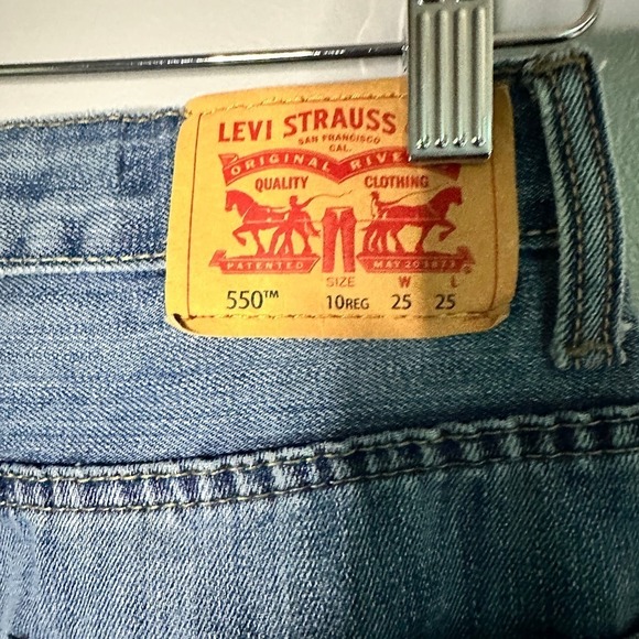 Levi's 550 Relaxed Fit Boys 10 Reg 25 / 25 - Picture 4 of 5